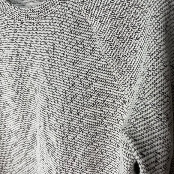 LOU & GREY FOR LOFT Women's Crewneck Stitched Cotton Blend Sweater Beige Size M - Picture 7 of 7